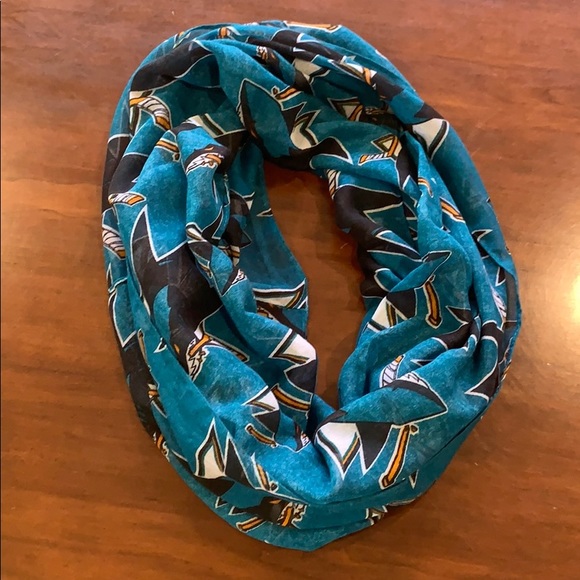 San Jose Sharks mega-bundle hat scarf tops rally - Picture 15 of 16